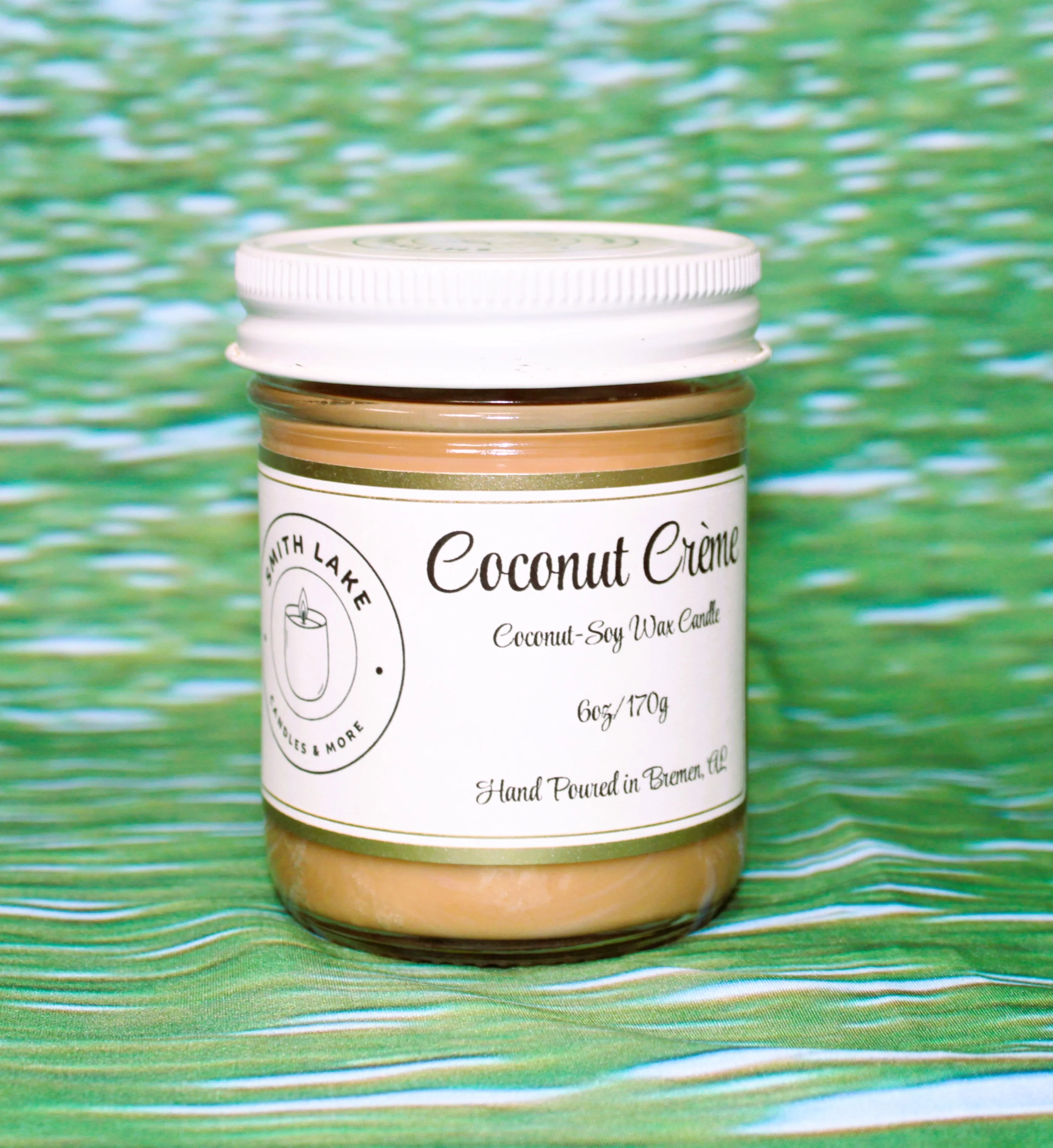Soft Coconut Creme Candle 6oz Premium Material