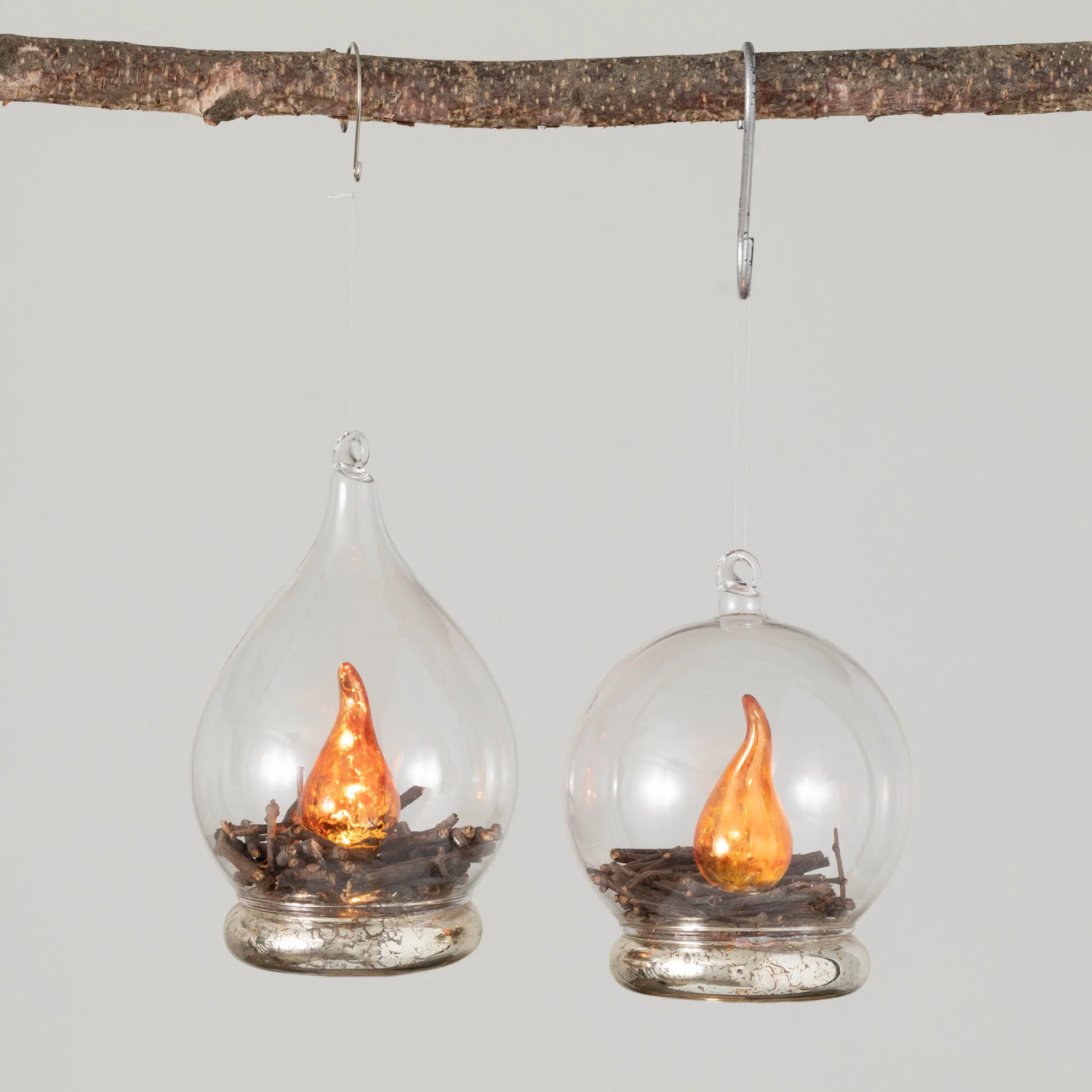 Unique Lighted Campfire Ornaments Genuine