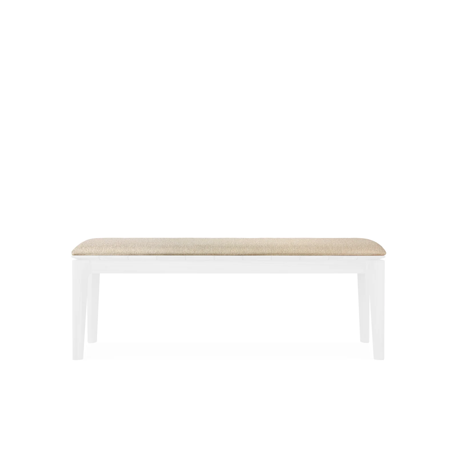 Smooth Bok Bench Outdoor Cushion Natural Powerful
