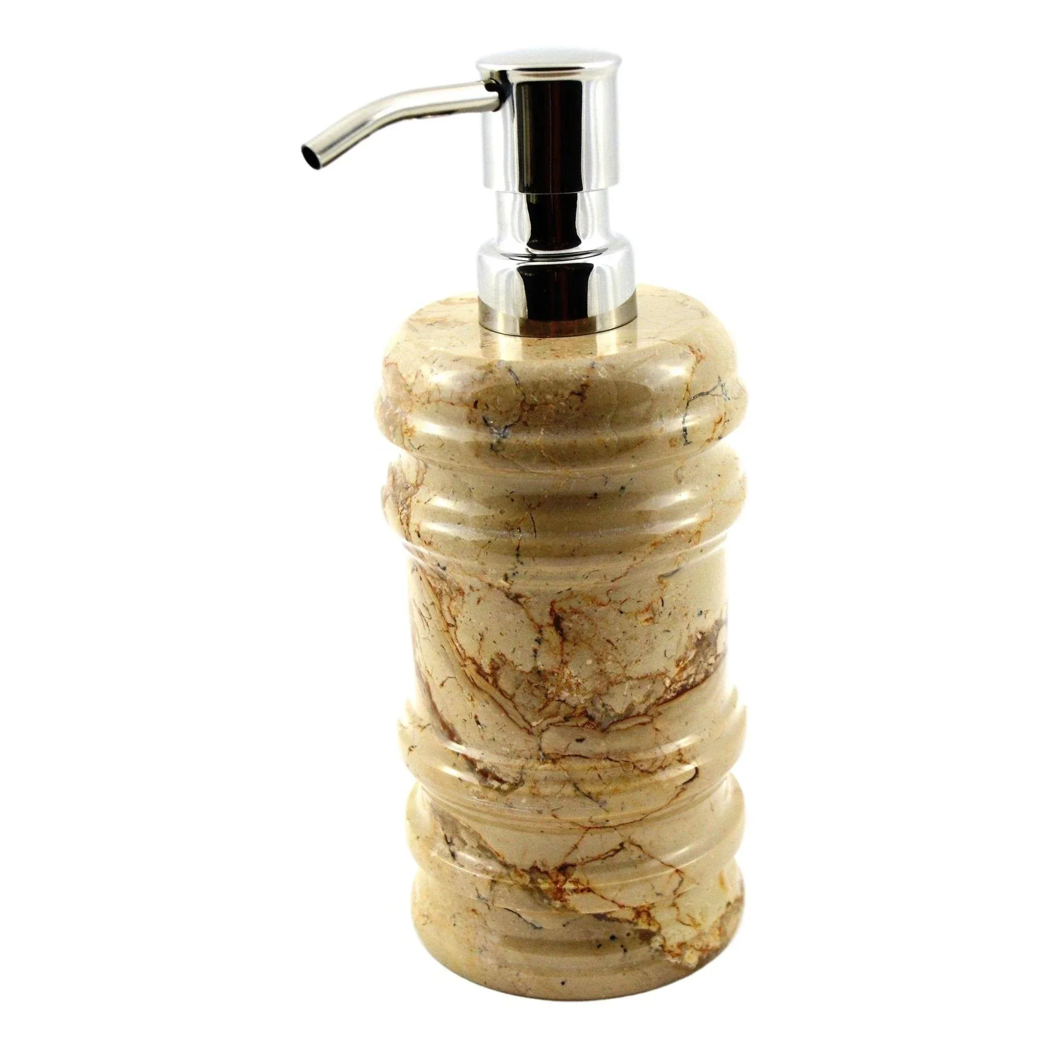 Prestigious Soap Lotion Dispenser of Sahara Beige Marble – Bengal Collection Certified