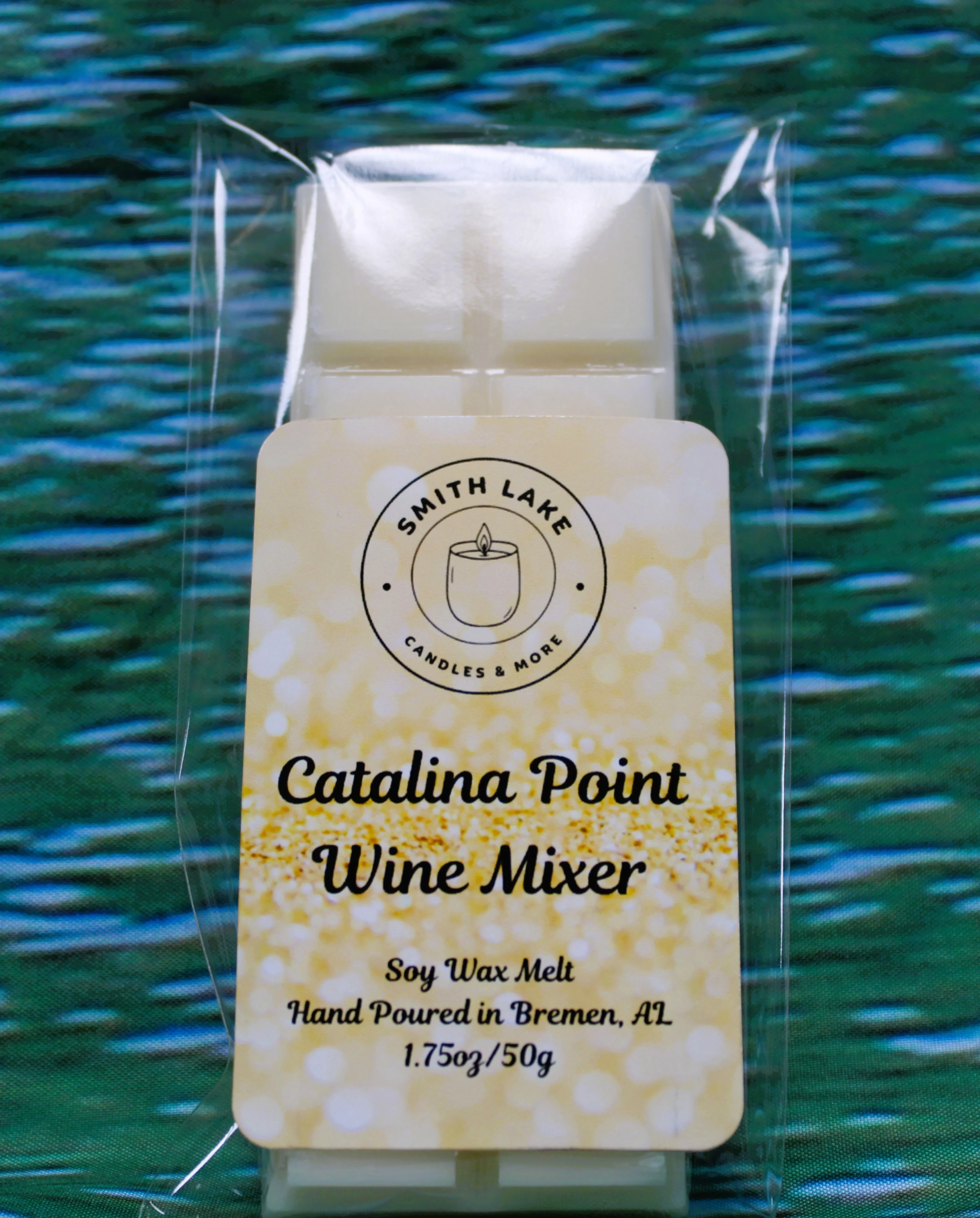 Recyclable Catalina Point Wine Mixer Soy Wax Melt Solid
