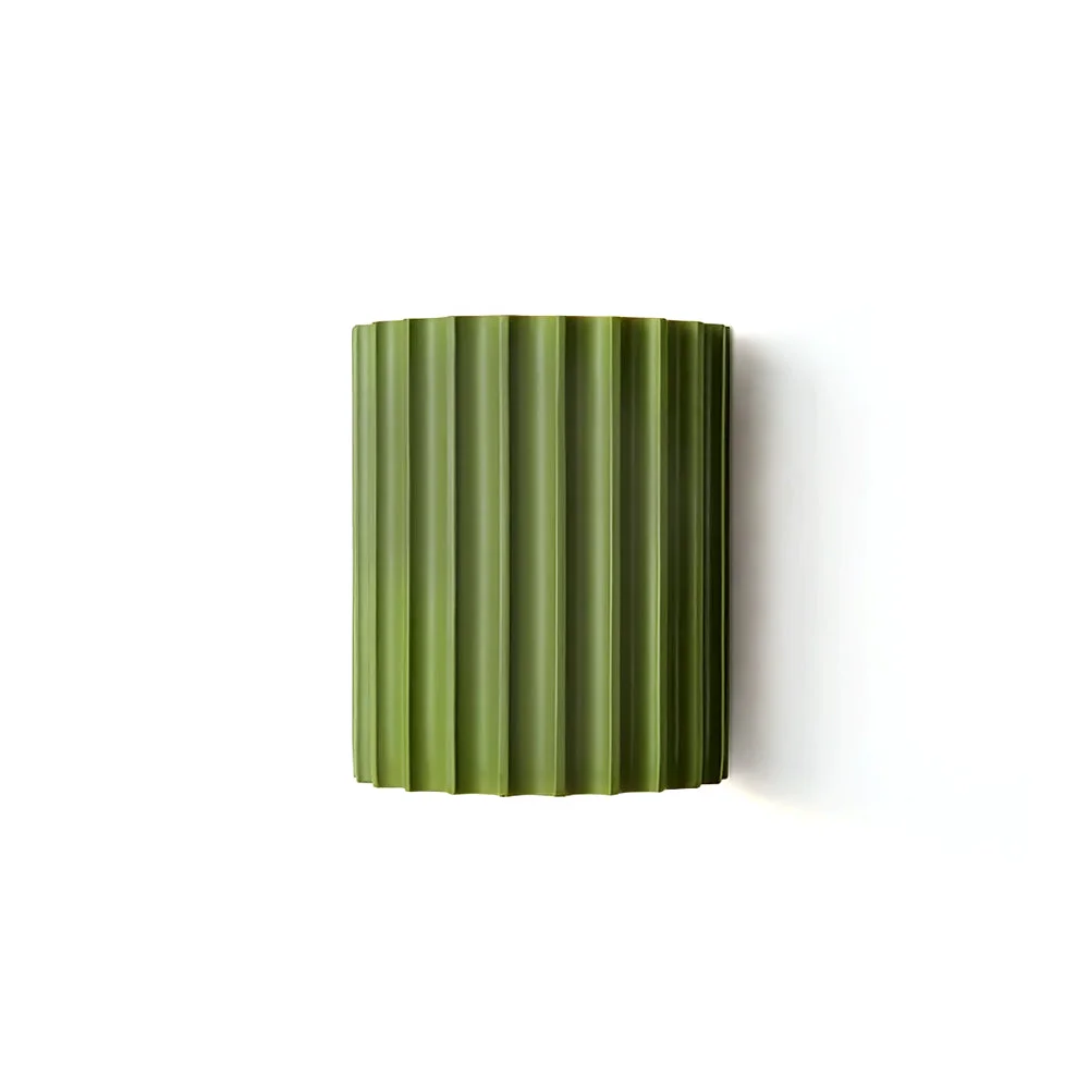 Environmentally Friendly Fluted Resin Wall Lamp Verified