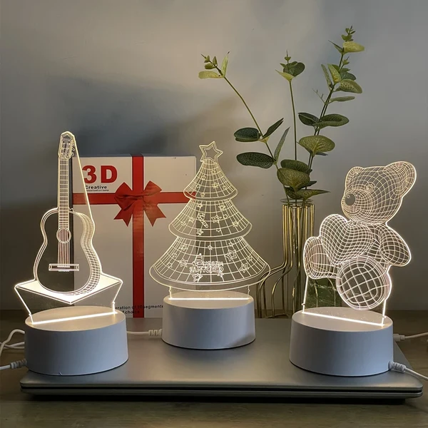 Consistent 3D Led Night Light Efficient