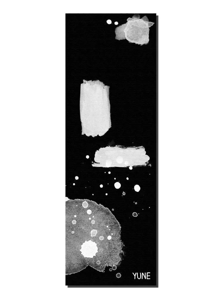 Reusable Yoga Mat 6mm Thick Black Non-Slip Eco Friendly Yune Yoga Black3 Premium Material