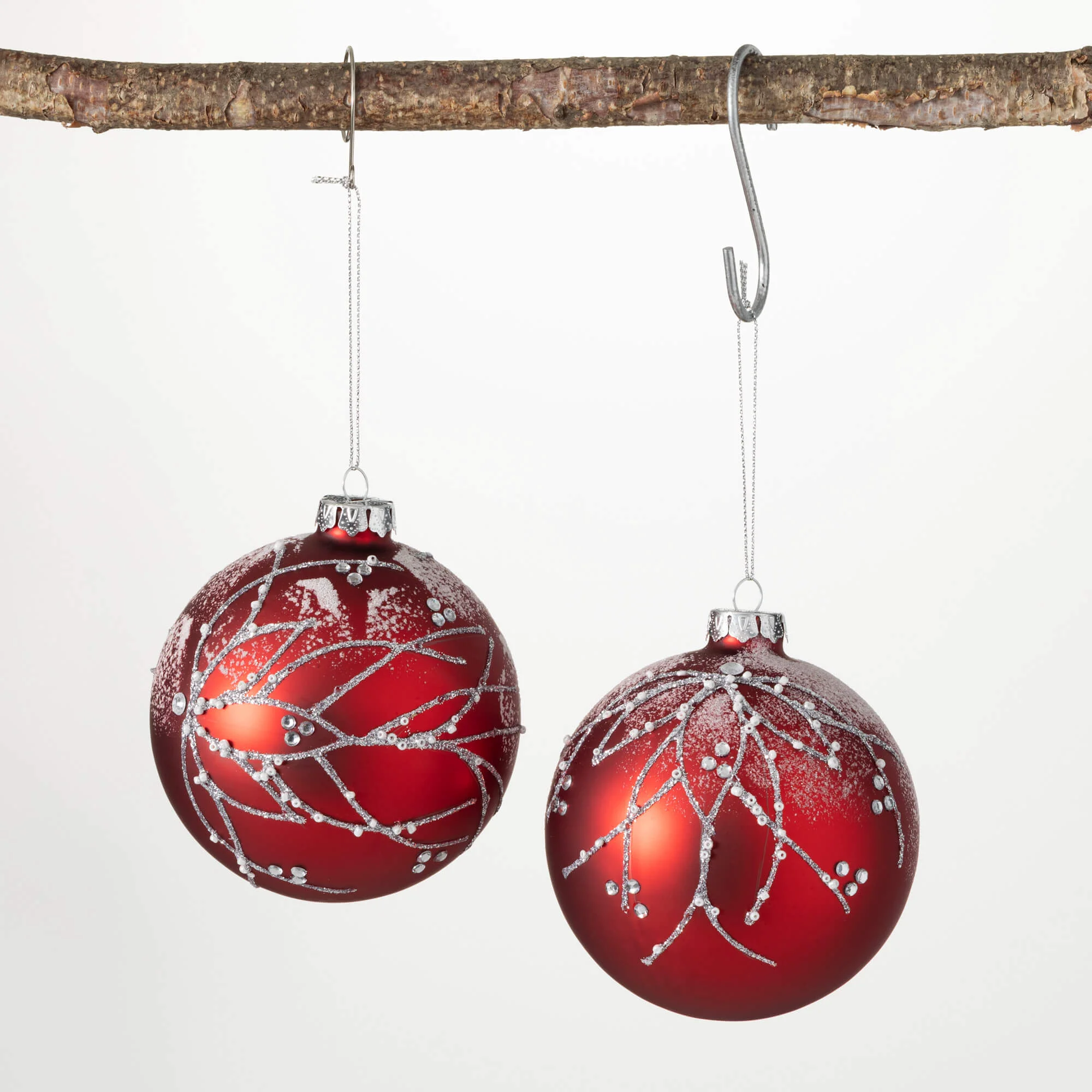 Solid Berry Ornament Red Breathable