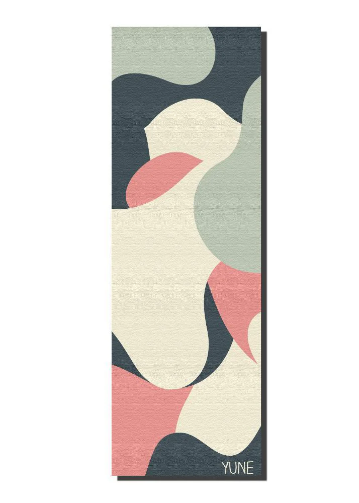 Quality Yoga Mat 6mm Thick Blue Non-Slip Eco Friendly Yune Yoga Echo Contemporary