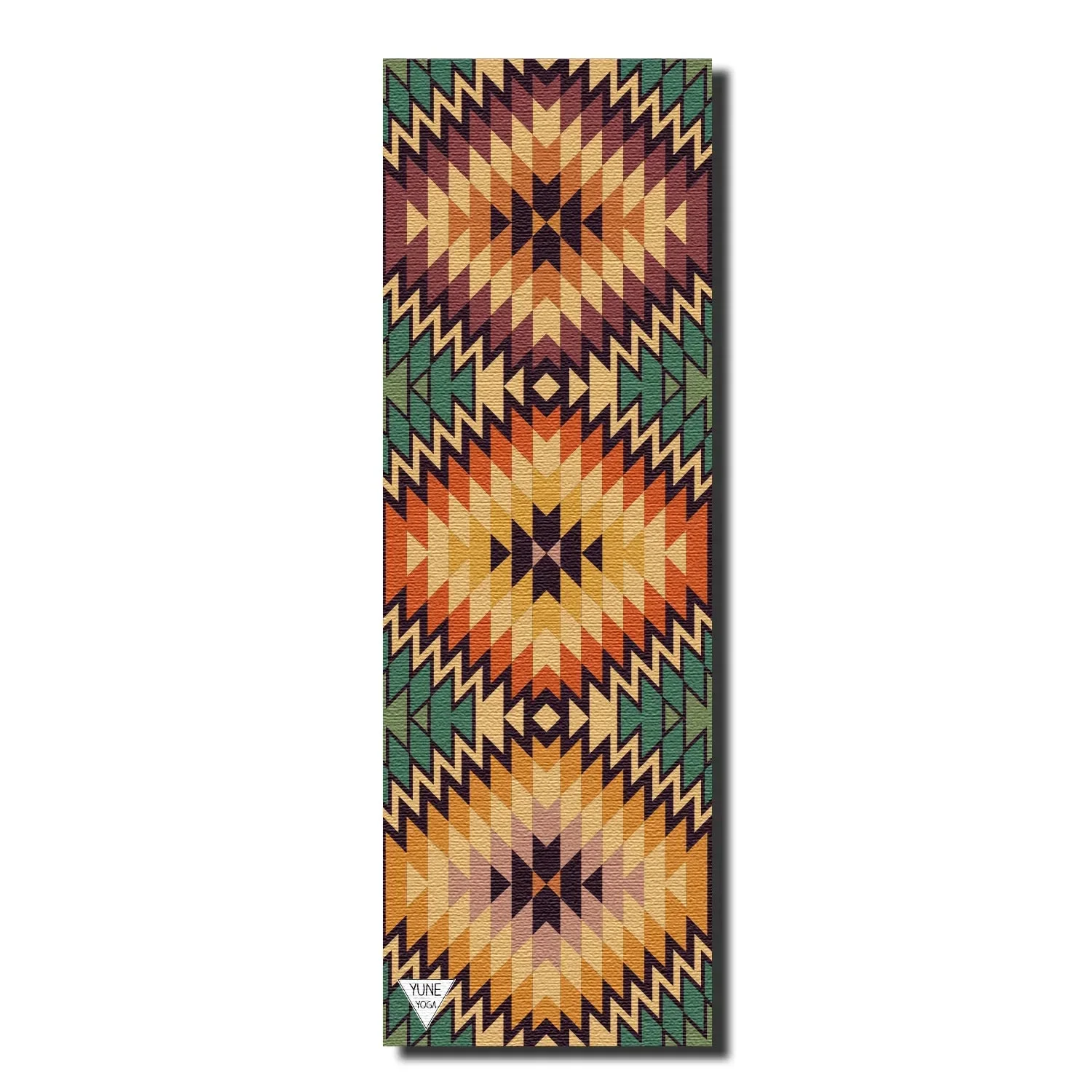 Quality Red Rocks Grass Yoga Mat – 6 mm Extra Thick Double-Sided Non-Slip Eco-Friendly PER with Desert Canyon Design Yune Yoga Pure