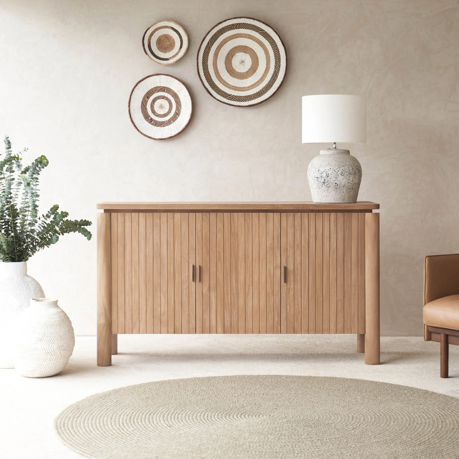 Luxury Brighton Sideboard Teak 150cm Secure