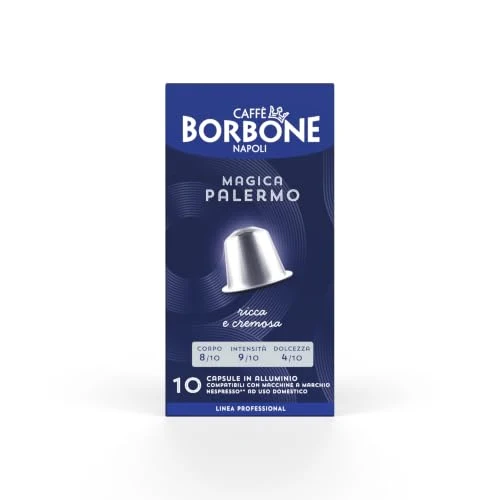 Flexible a Palermo Aluminum Capsules Compatible with Nespresso Machines 50 Count Casual