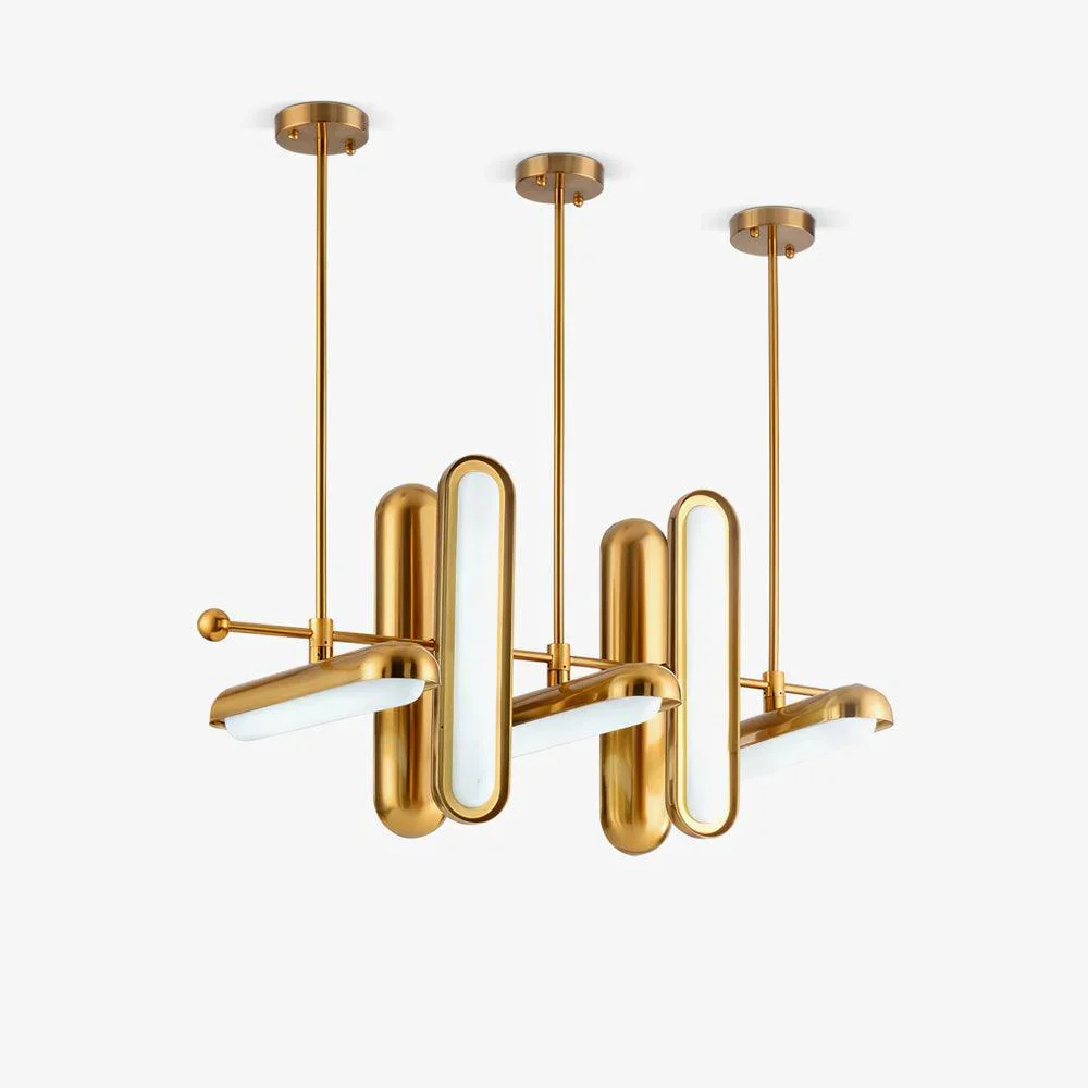 Green Capsule Chandelier High-End