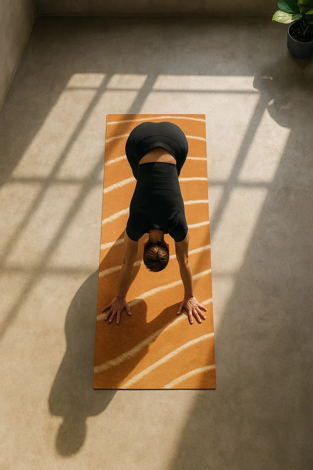 Artisan Bongo Jungle-Inspired Eco Yoga Mat – Wild Rhythm Soft Cushion Yune Green
