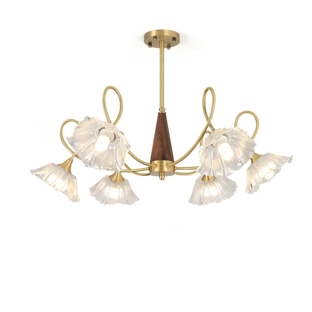Optimized Ercole Glass Chandelier Environmentally Friendly