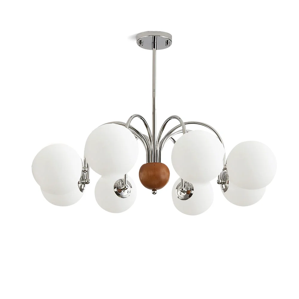 Exclusive Polpgne Chrome Chandelier Fashionable