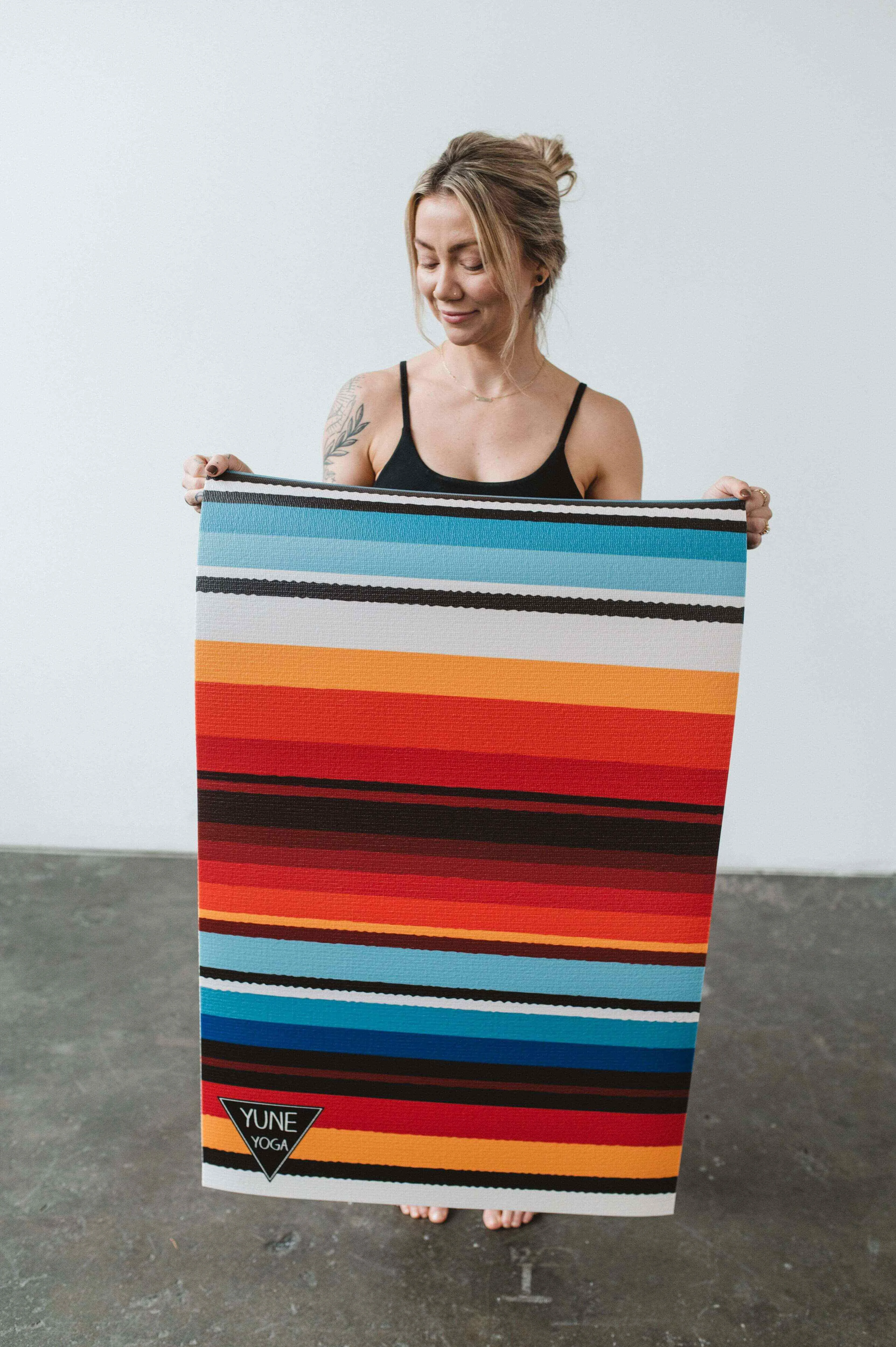 Original Elk Meadow Yoga Mat – 6 mm Extra Thick Double-Sided Non-Slip Eco-Friendly PER with Multi-Color Meadow Design Yune Yoga Sophisticated