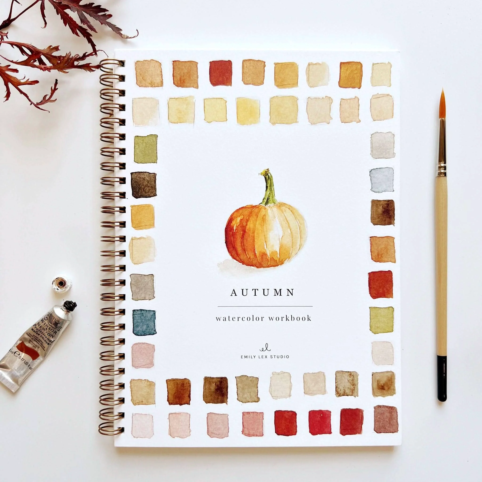 Advanced Autumn Watercolour Workbook Sophisticated