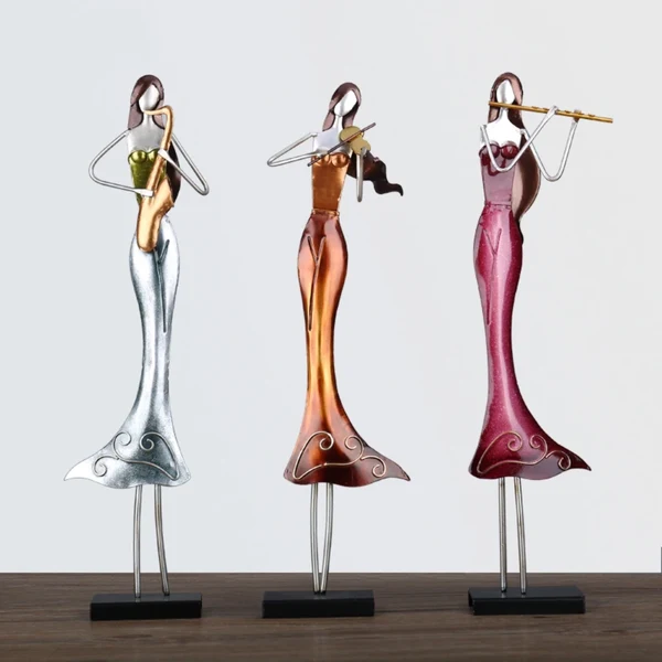 Excellent Abstract Musical Instrument Sculptures Eco-Friendly