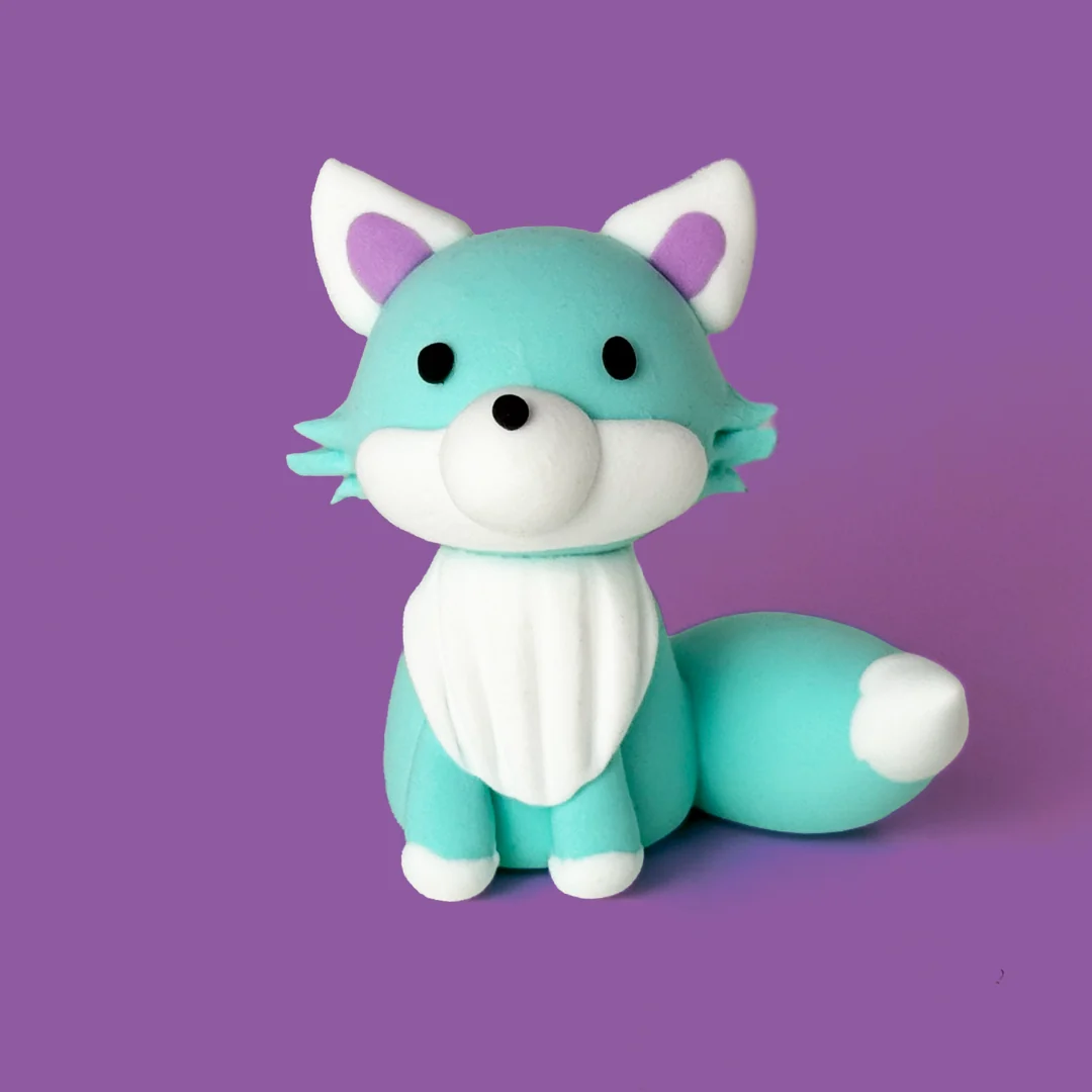 Excellent Arctic Fox Clay Crafting Kit Classic