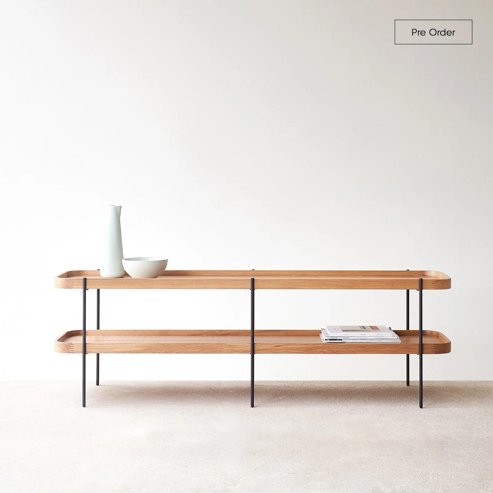 Superior Humla TV Shelf Bespoke 152cm Fine