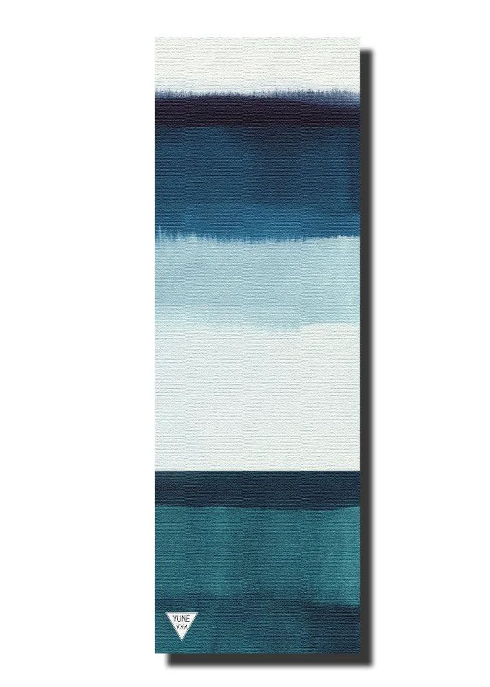 Effective Yoga Mat 6mm Thick Blue Non-Slip Eco Friendly Yune Yoga Janus Flexible