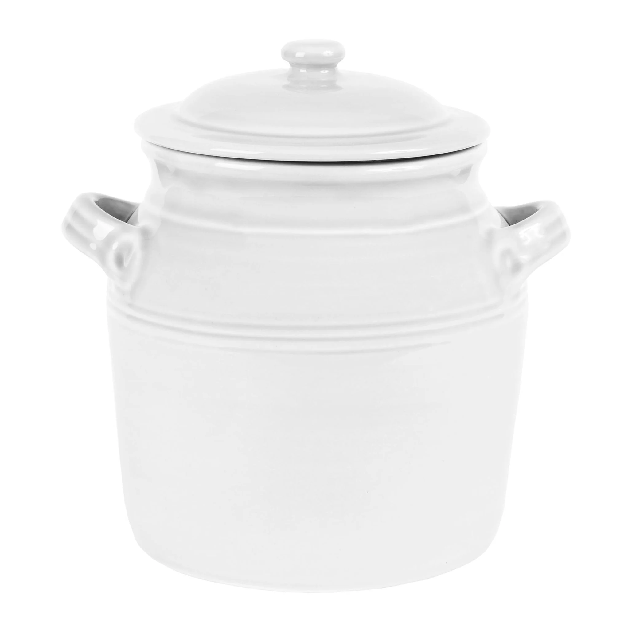 Easy-to-Use Dulci Pot with Lid White 23cm Classic