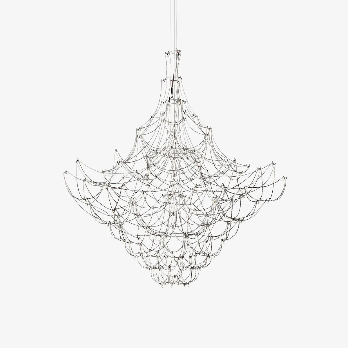 Traditional Amos Light Group Chandelier Flexible