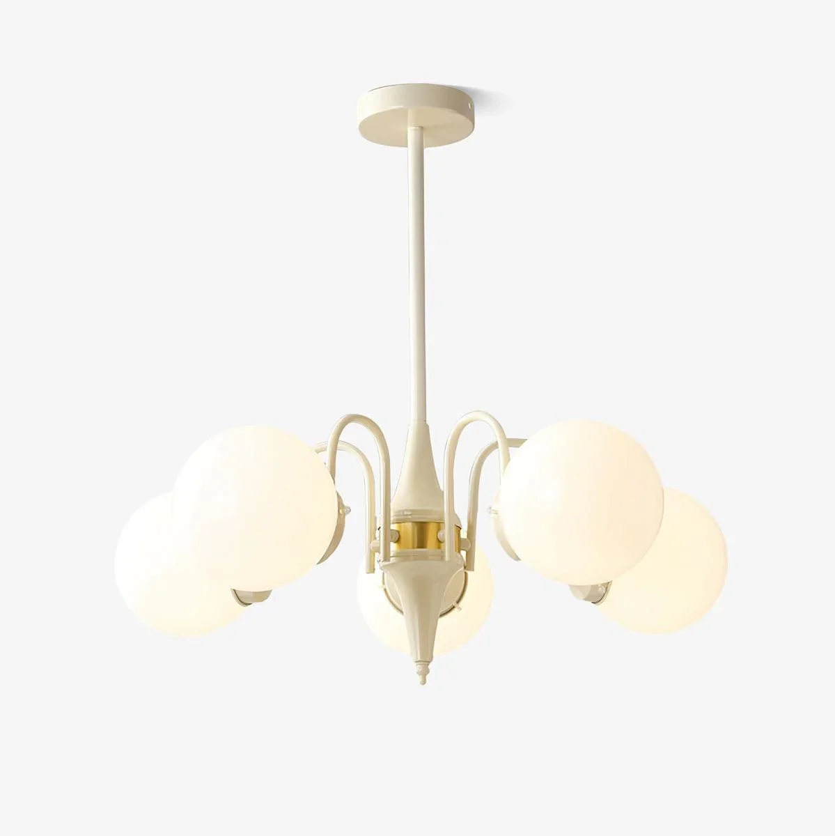 Powerful Cream Ball Chandelier Original
