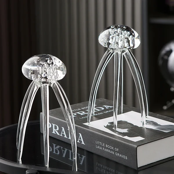 Superior European Crystal Jellyfish Ornament Stylish