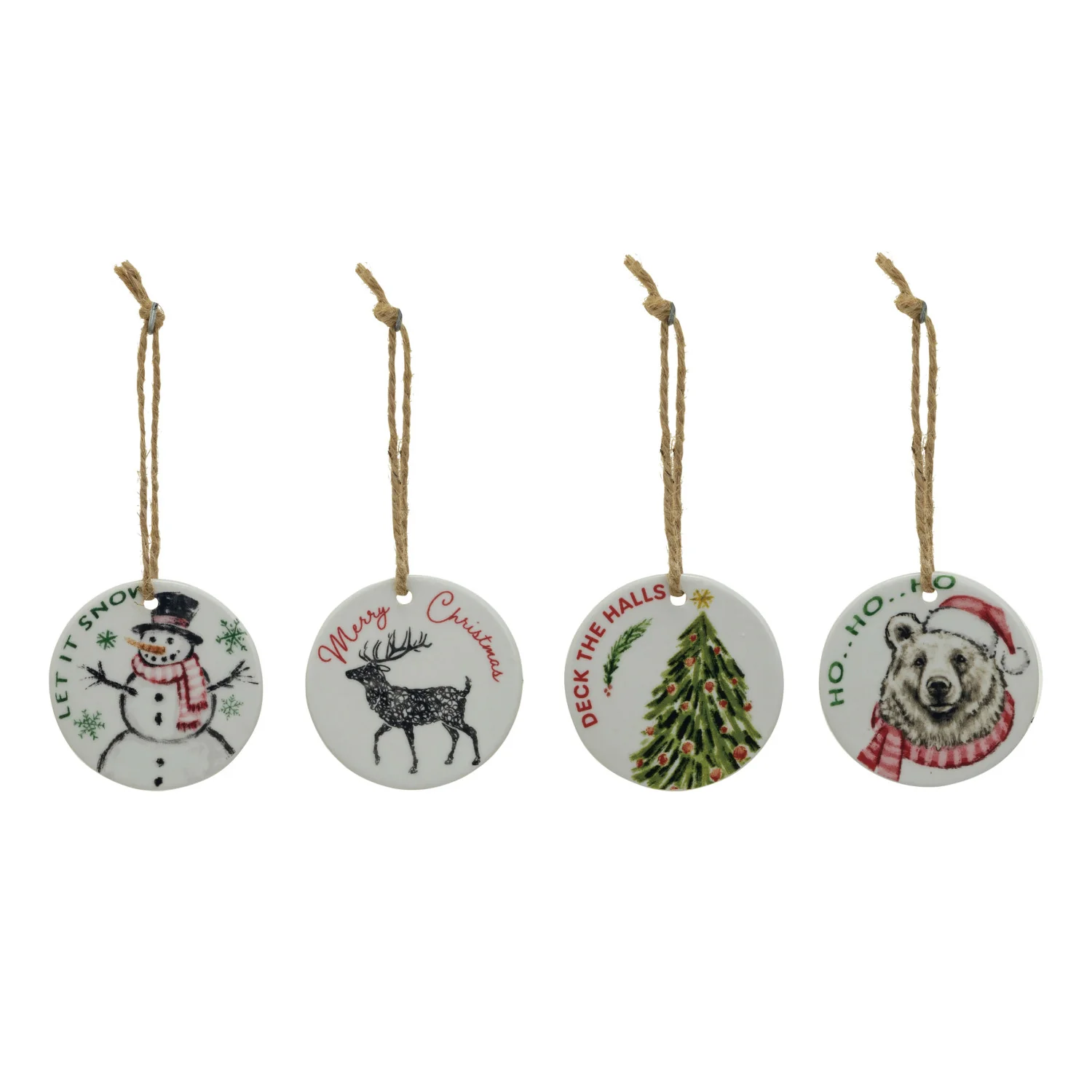 Pure Holiday Ornaments with Sayings Unique