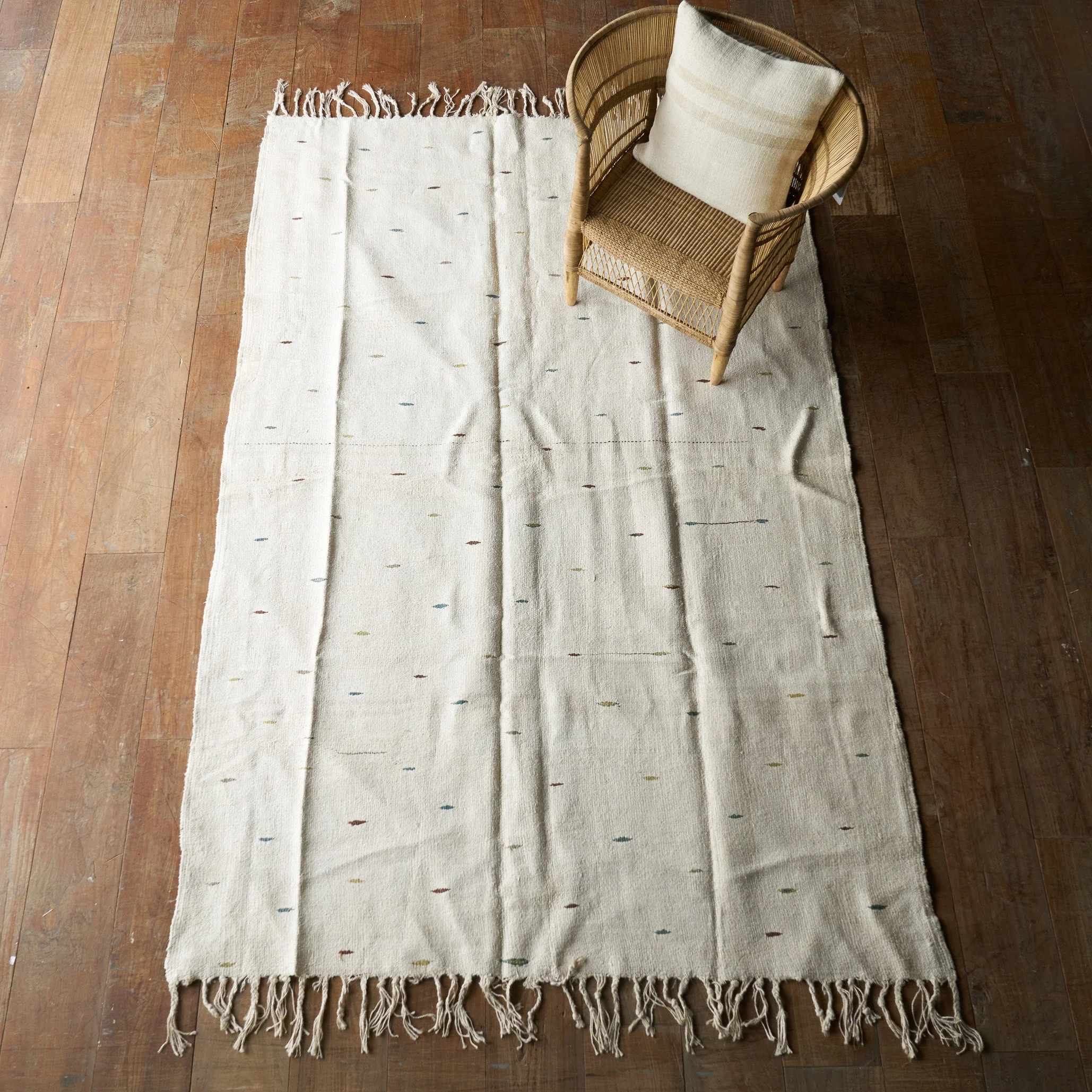Fashionable Hemp Rug 180 x 271cm Modern