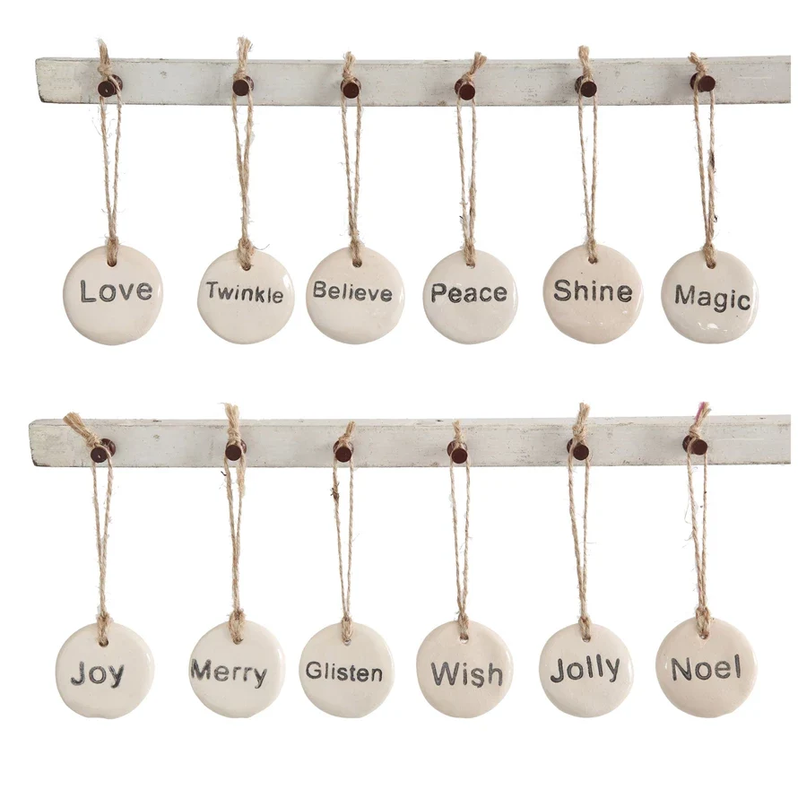 Effective Tag Ornament with Holiday Sayings Specialty