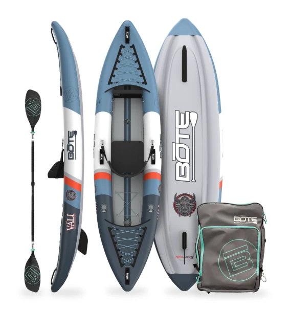 Fine Crafted Bote Vali Aero Native Navy Inflatable Kayak Stylish