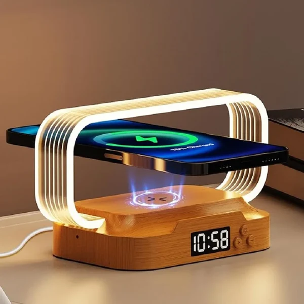 First-Class Modern Multifunctional Bedside Lamp with Wireless Charging Carefully Designed