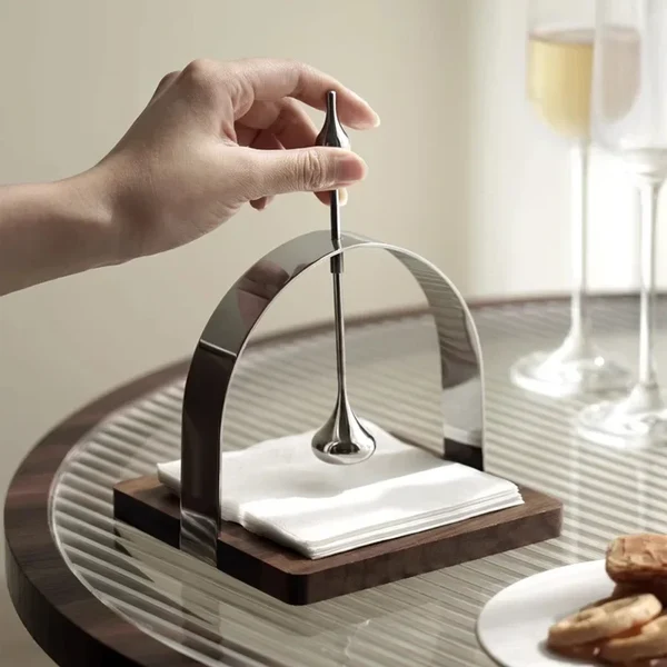 Soft Stainless Steel Napkin Holder Unique