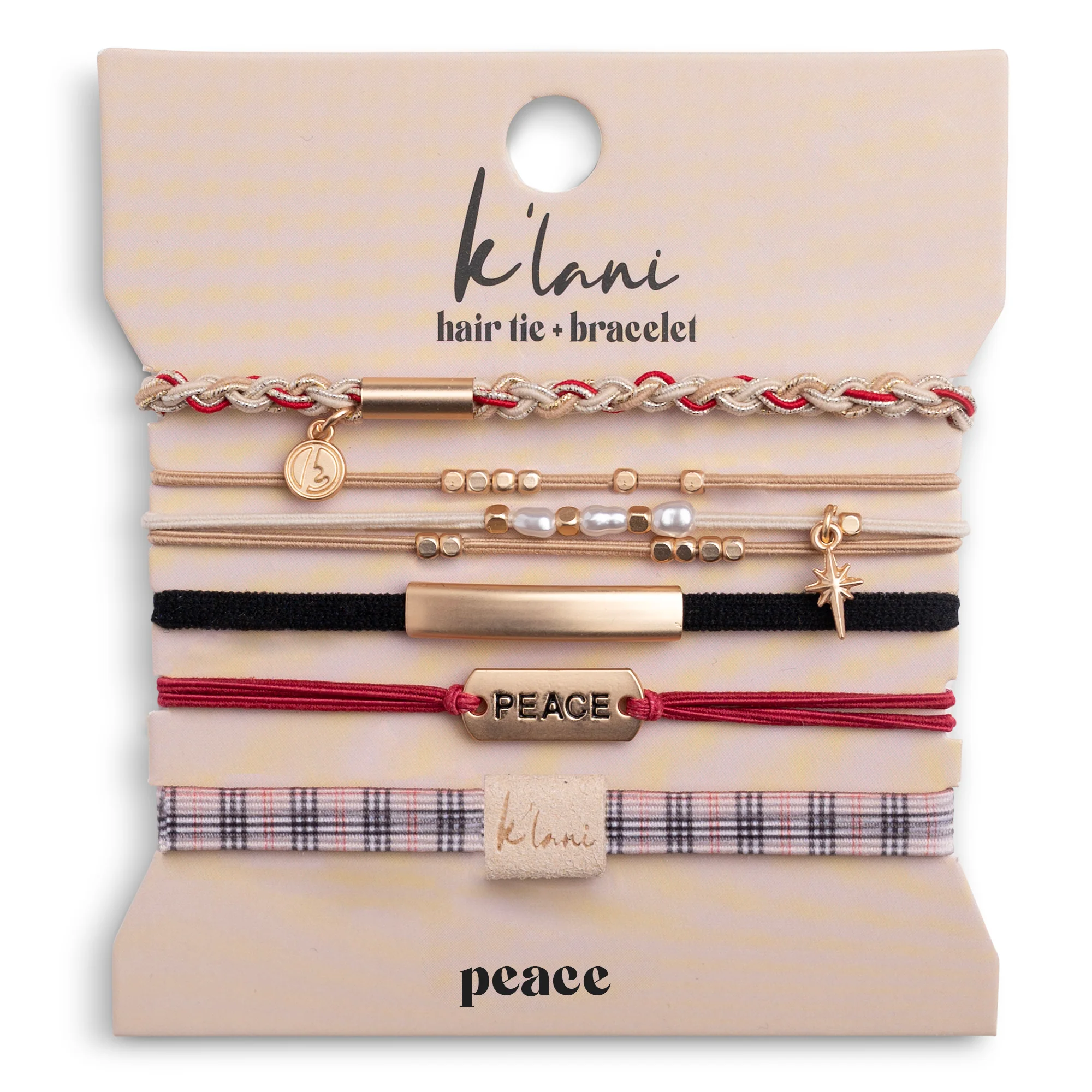 Lightweight Peace – K’lani Hair Tie Powerful