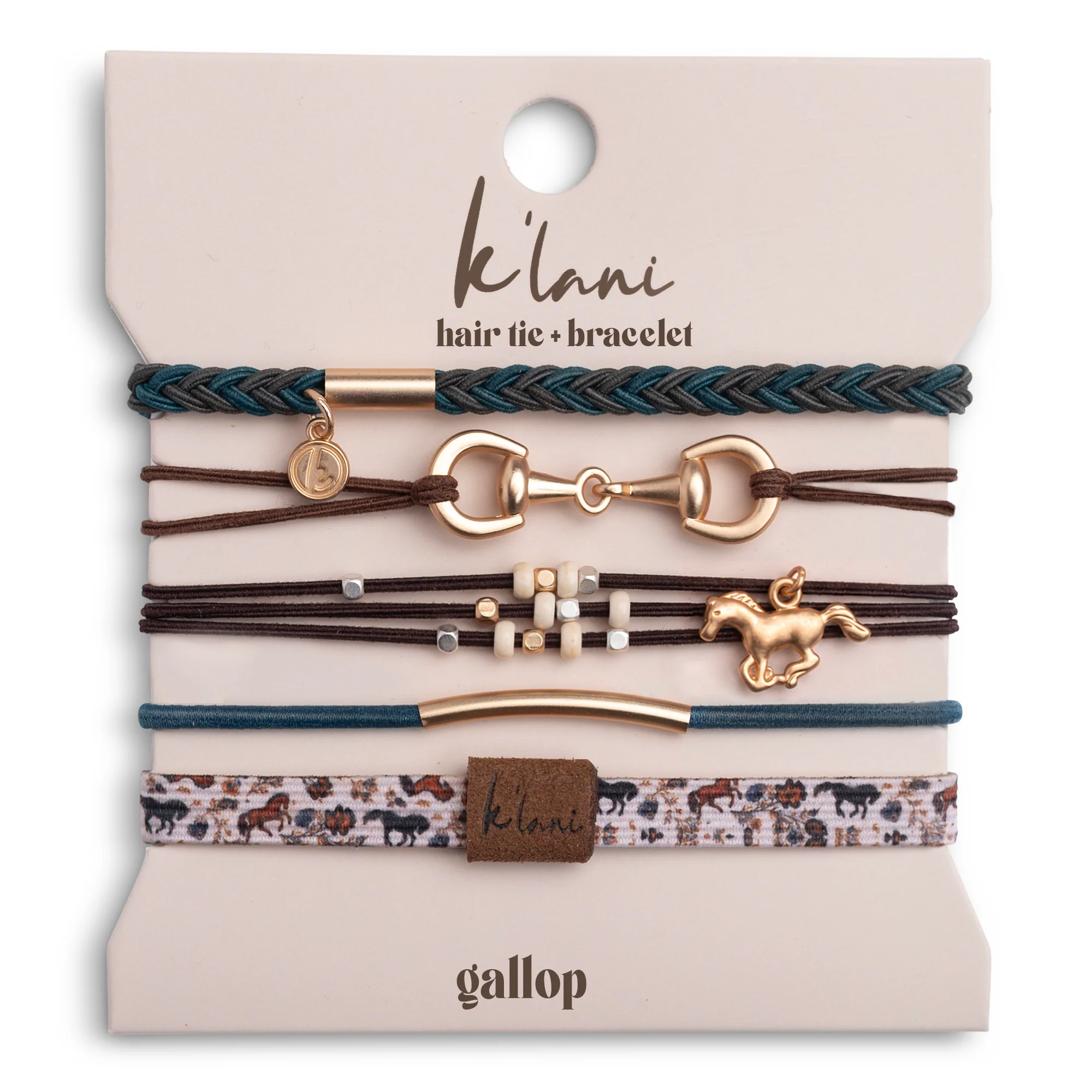 First-Class Gallop – K’lani Hair Tie Relaxed