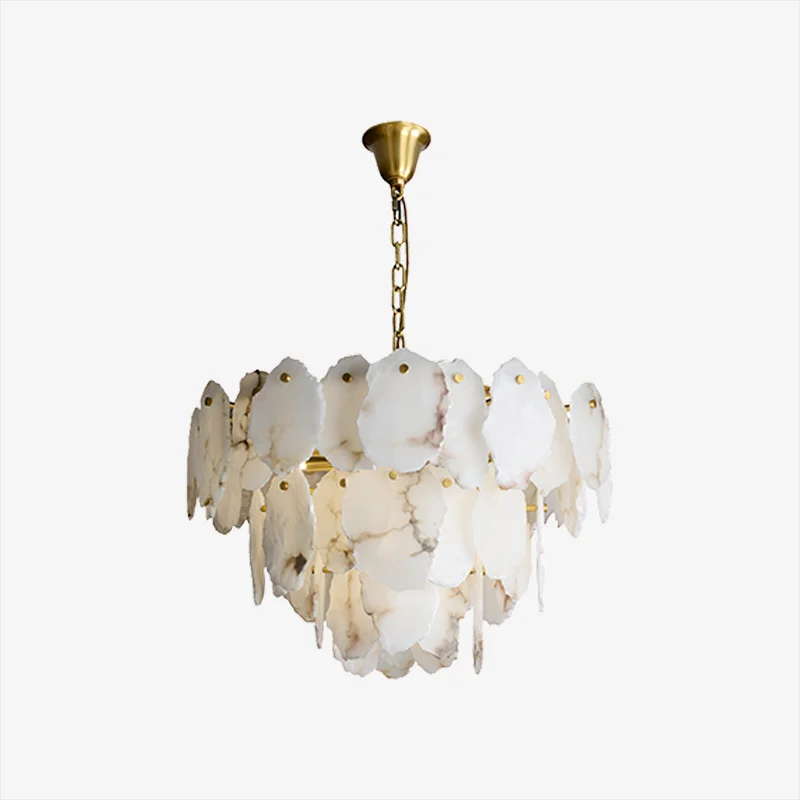Premium Gloire Luxury Alabaster Chandelier Long-Lasting