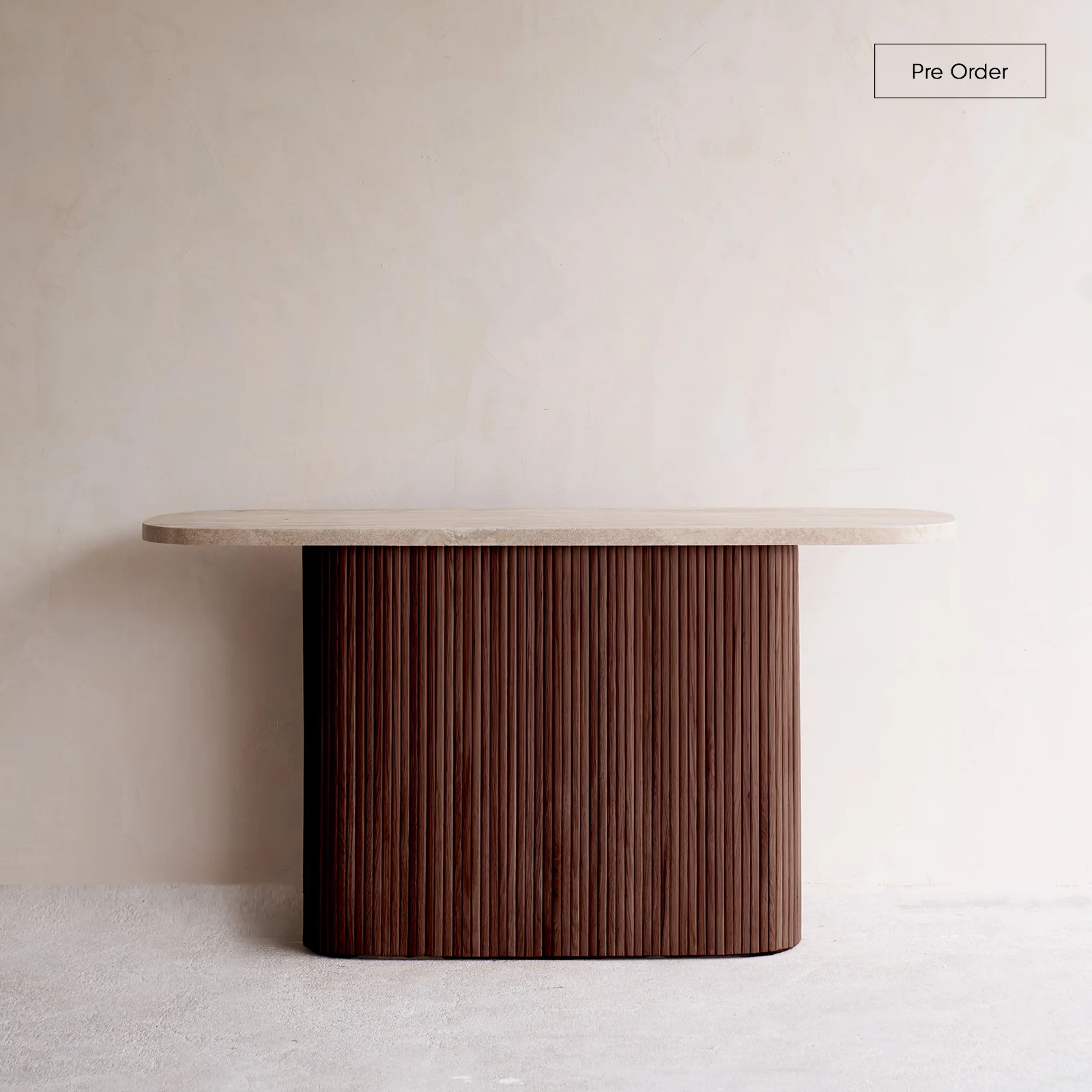 Proven Gion Console Walnut Stained Base – Bespoke 140cm Exceptional