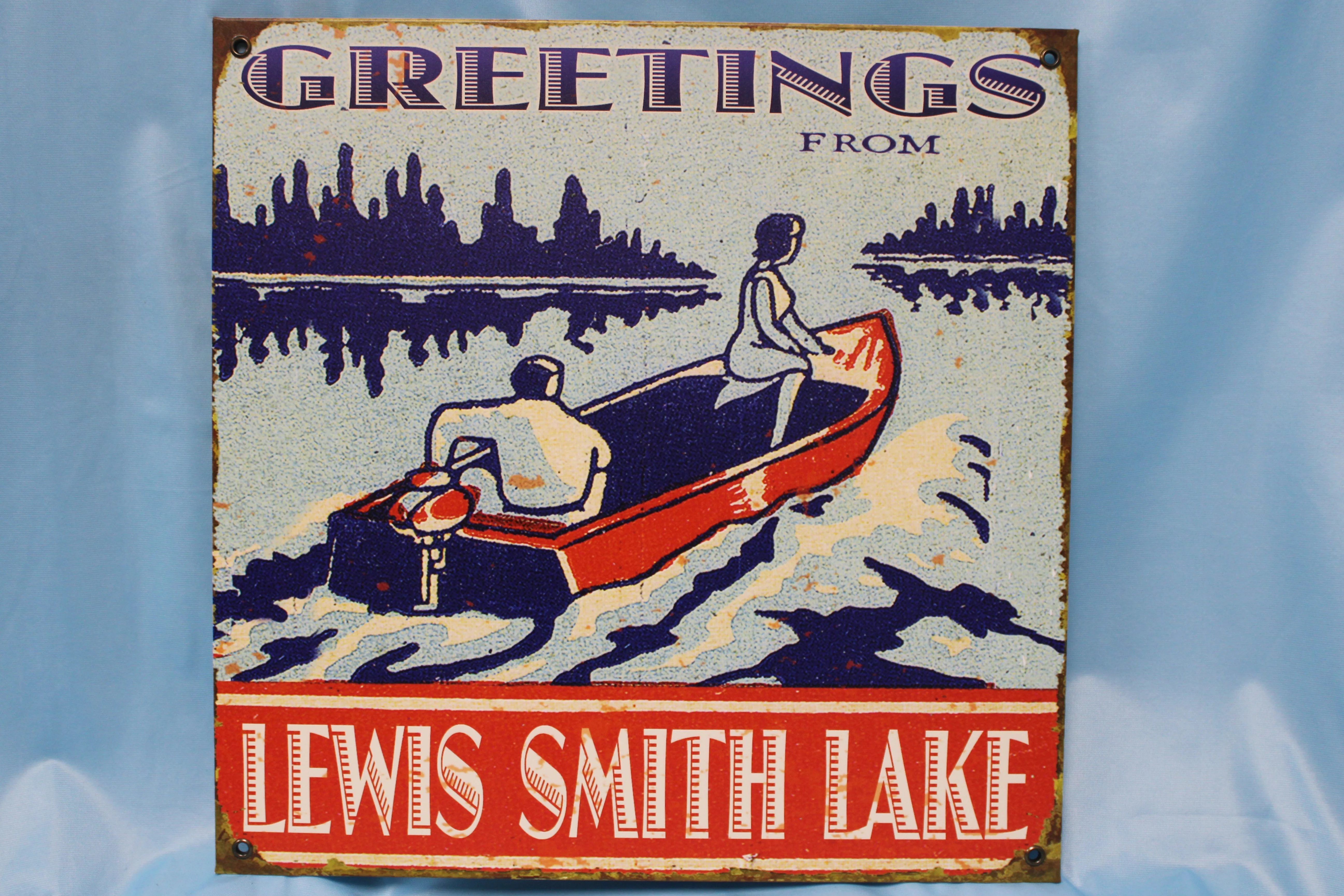 Safe Greetings from Smith Lake – Metal Wall Art Convenient