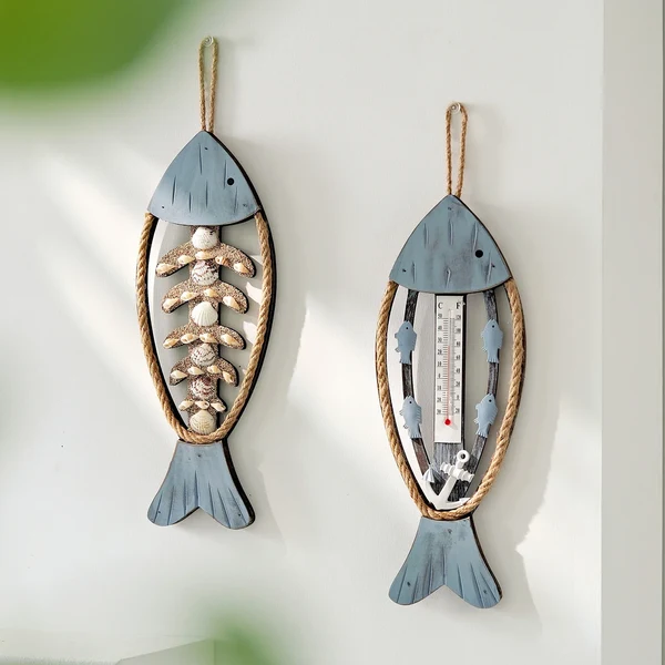 Authentic Wooden Fish Wall Decor Fashionable