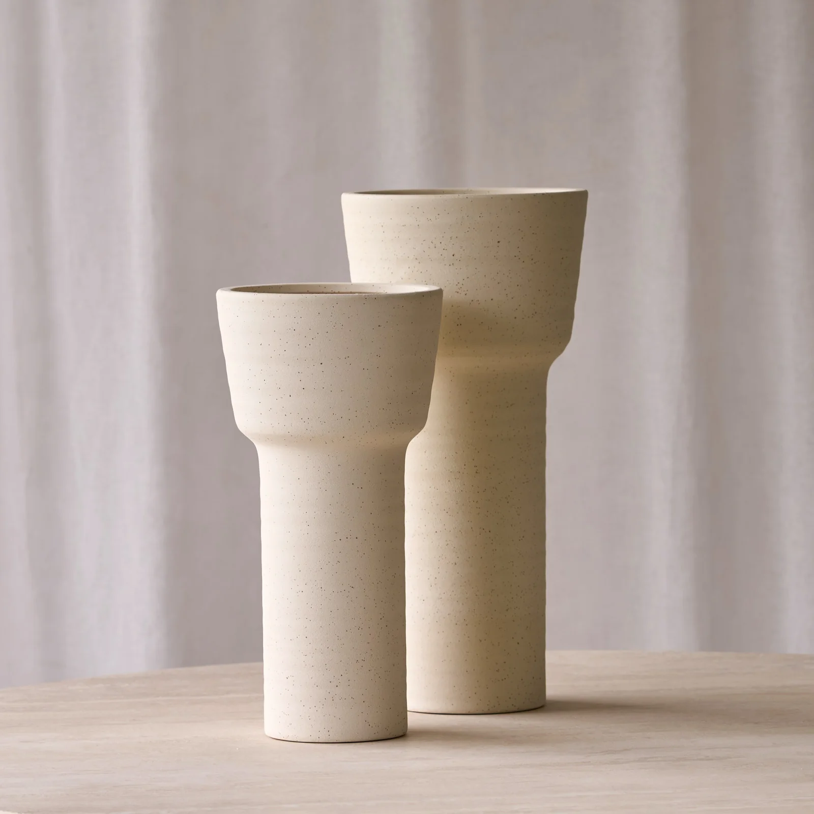 Eco-Friendly Alsacia Vase Cream Sophisticated