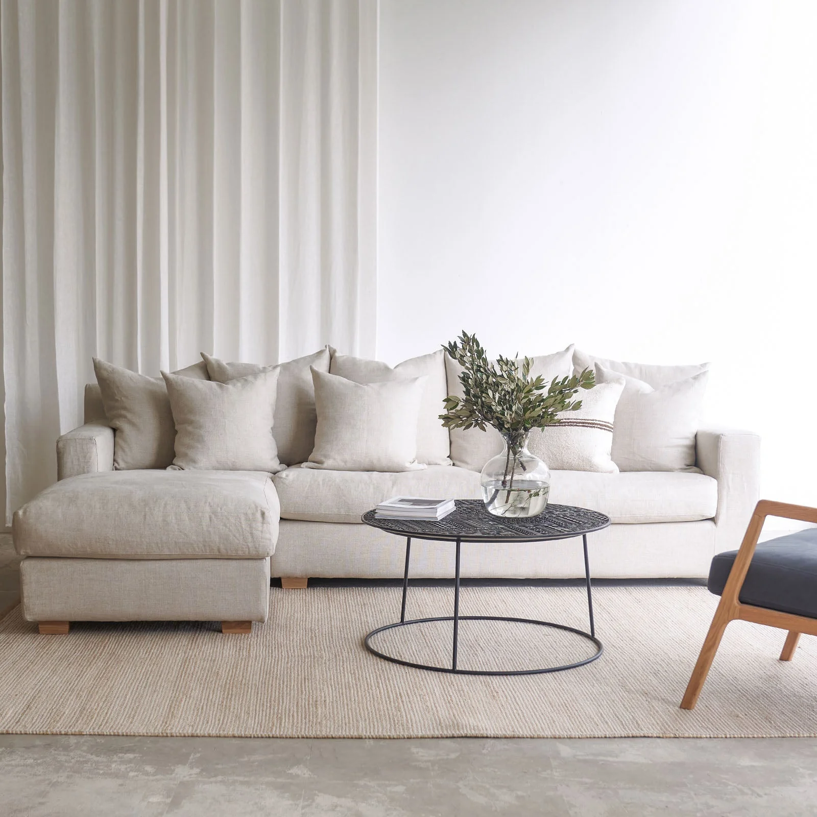 First-Class Beccy Fabric L Shape Sofa Ce 290cm Enhanced