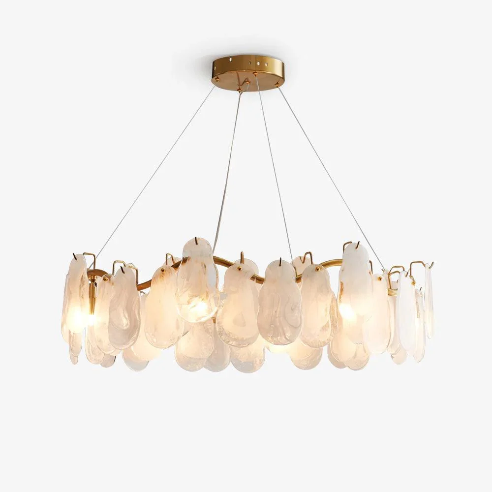 Advanced Cloud Glass Chandelier Clean