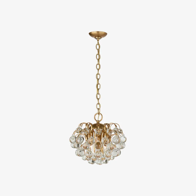 High-End Bellvale Small Glass Chandelier Efficient