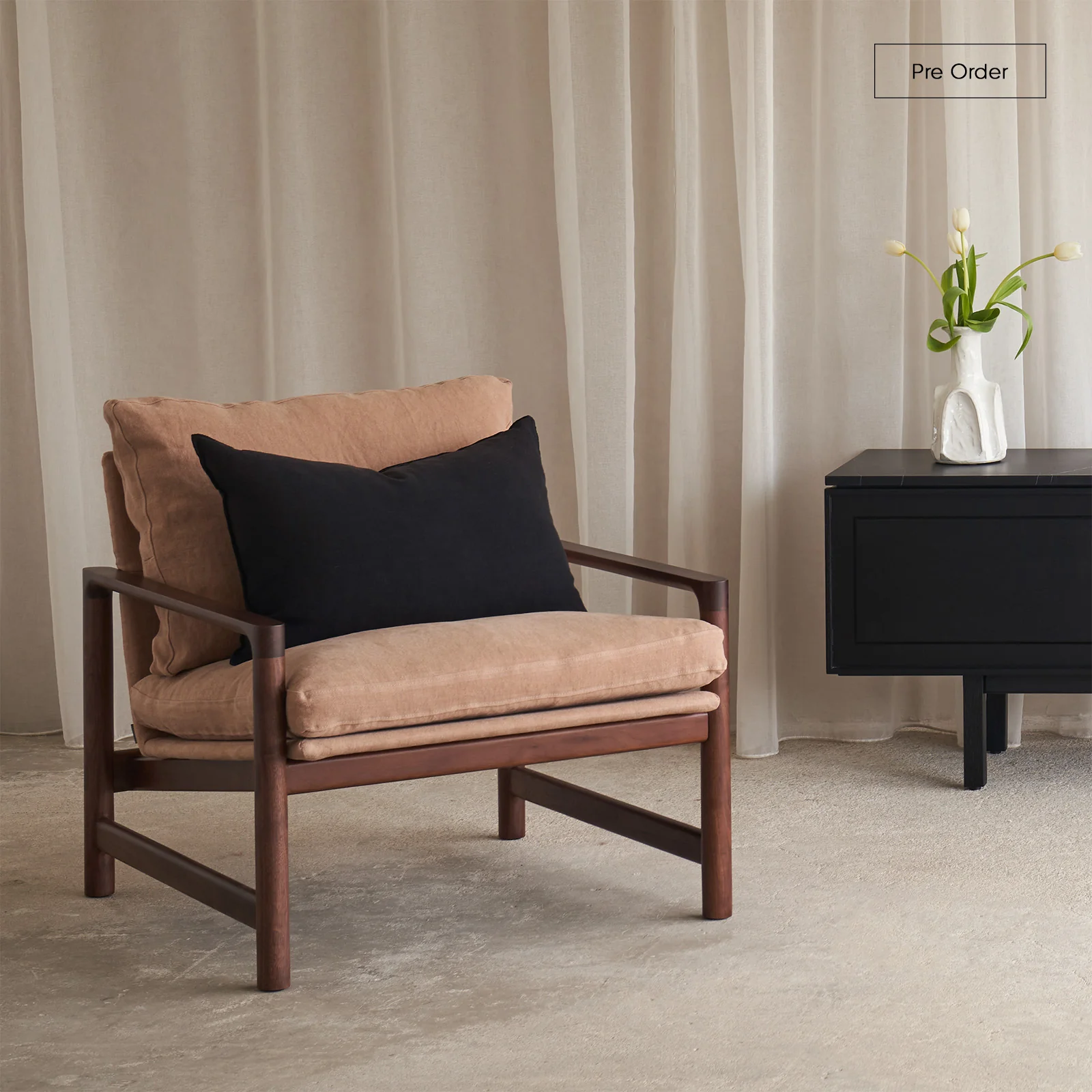 Fine Troubadour Armchair Bespoke Fabric User-Friendly