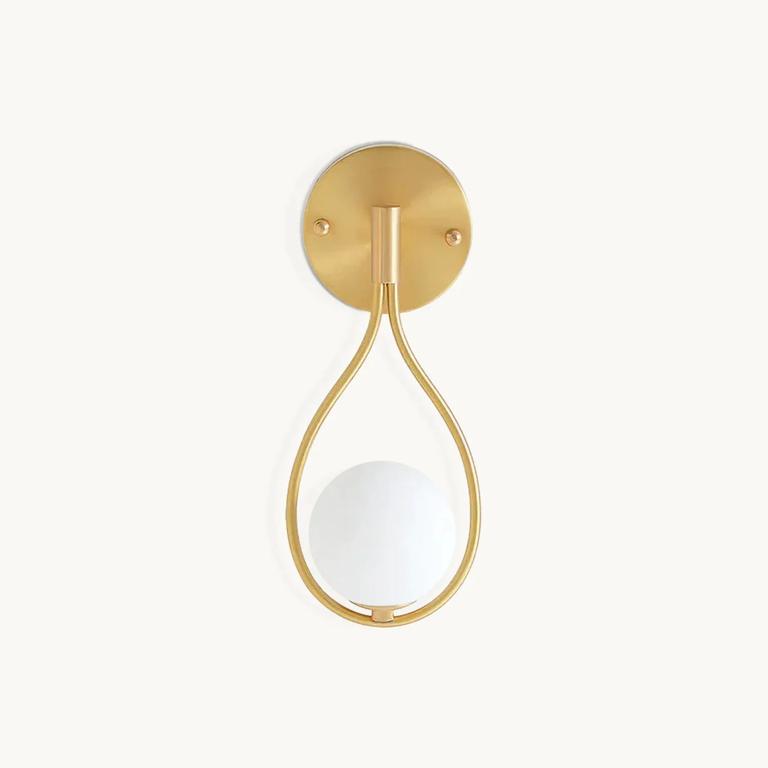 Classic Brass Vanity Wall Lamp Natural