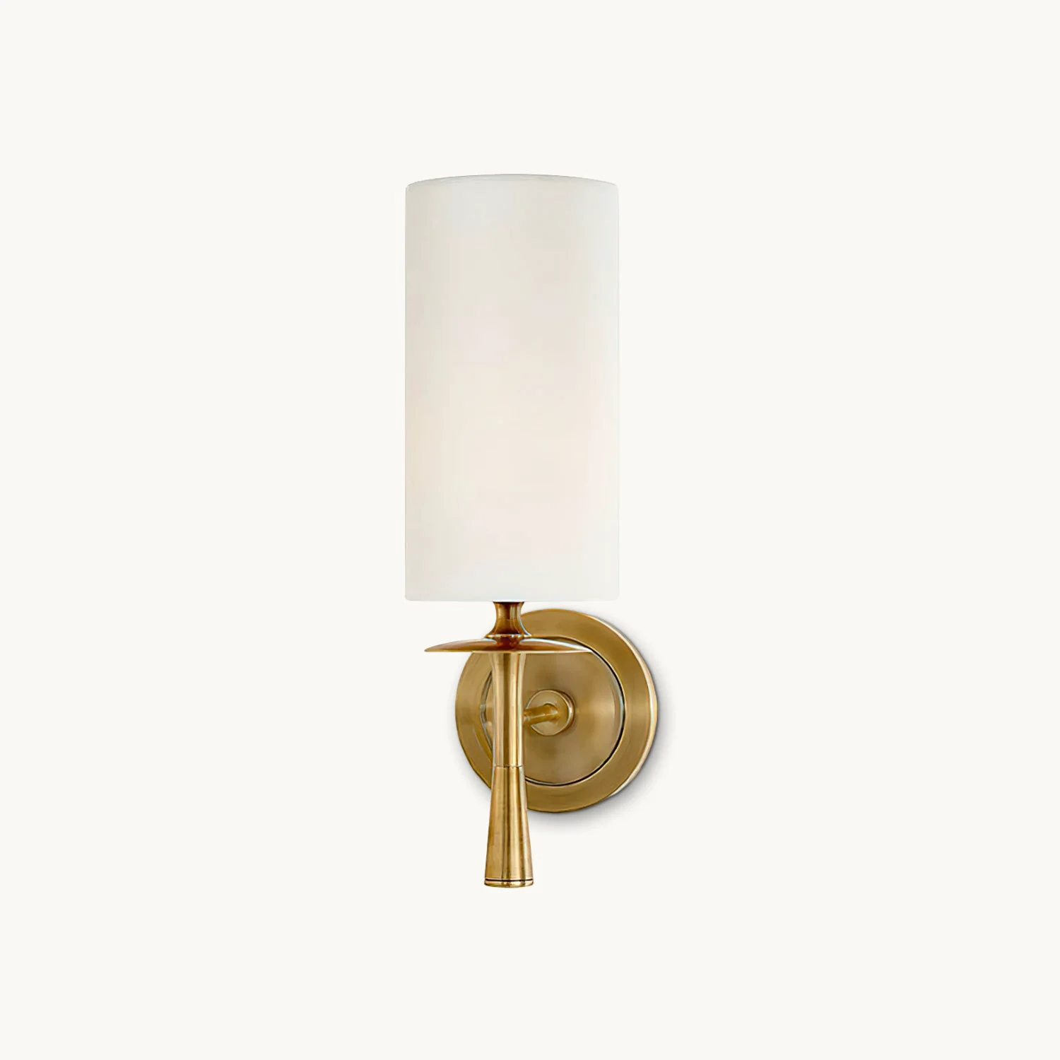 Natural Farber Fabric Wall Sconce Certified