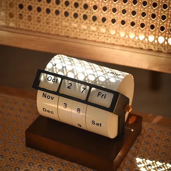 Prestigious The Perpetual Wheeling Desk Calendar Professional