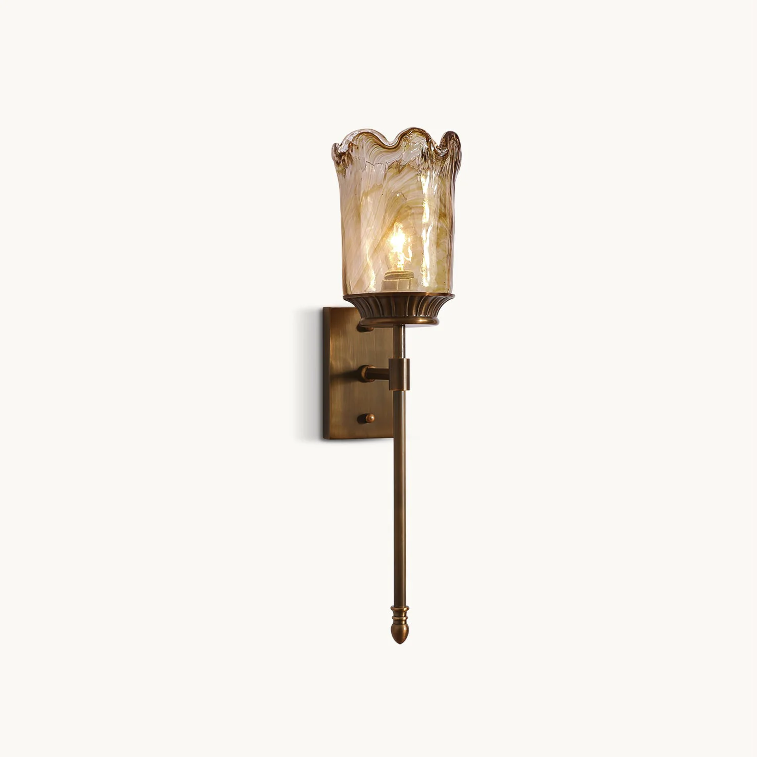 Consistent Flower Cylinder Wall Lamp Dependable