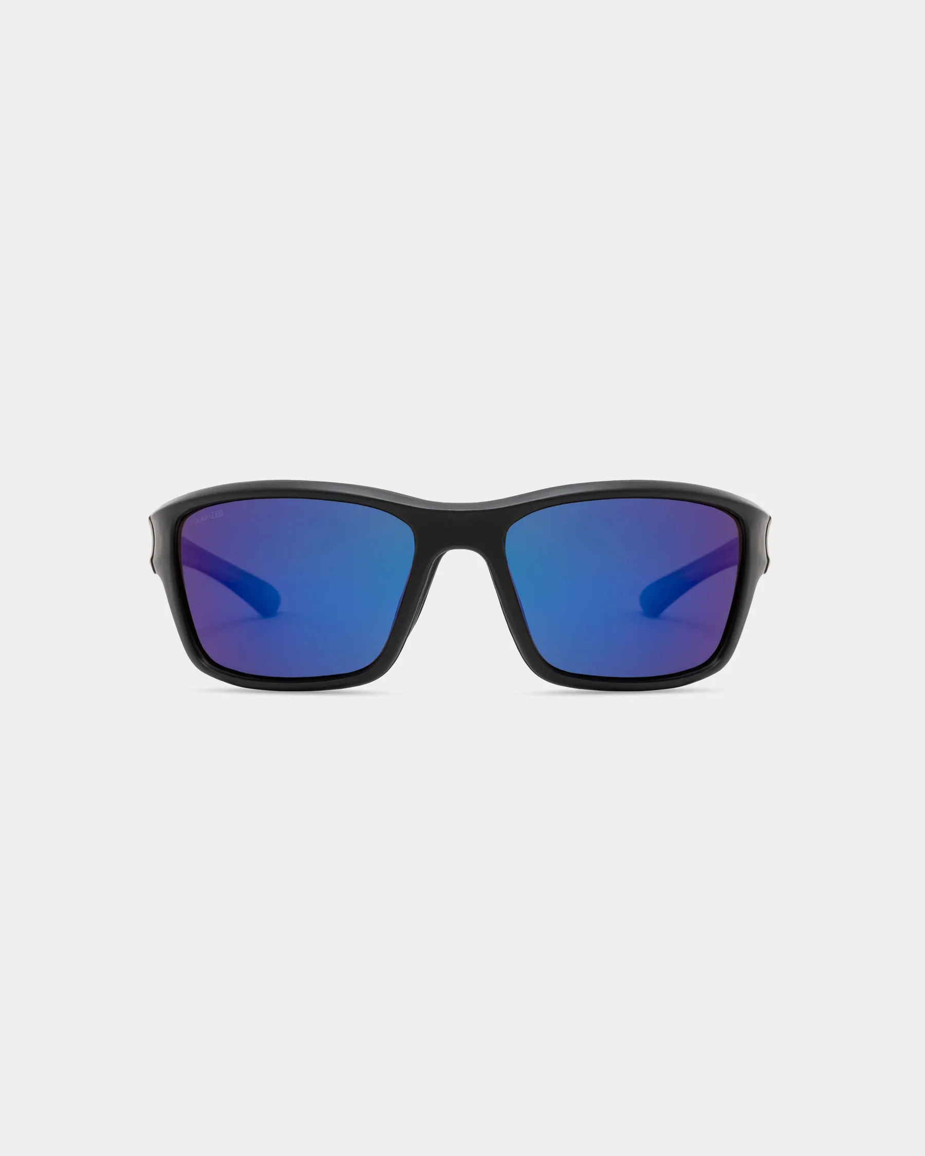 High-Grade Salt Life Sunglasses Satin Black Frame Smoke w Blue Mirror TAC Polarized Lens SL-017-010168 Crafted