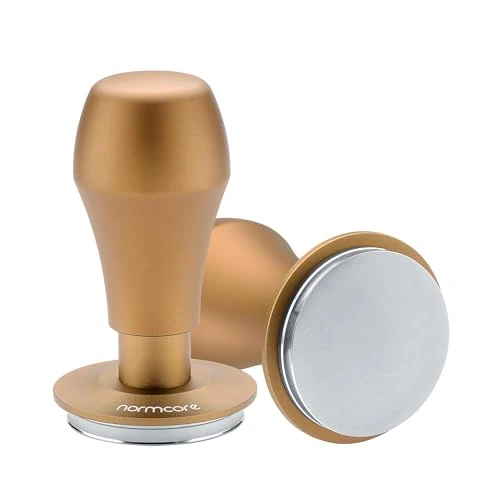 Verified 53.3mm Spring Loaded Coffee Tamper V4.1 with Click Feedback Effective